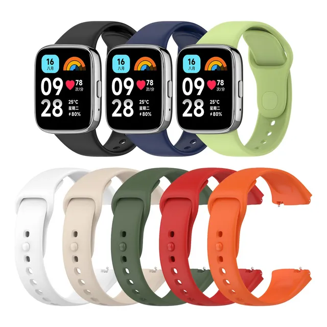 8 Correas De Silicona Para Xiaomi Redmi Watch 3 Active