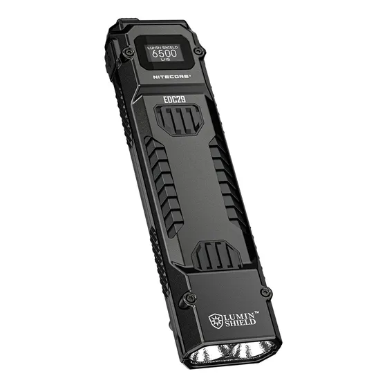 Linterna Tactica Recargable Nitecore Edc29 6500lm 2500mah Linterna Balck Luz Blanco