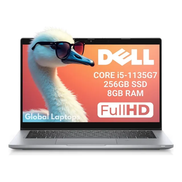 Laptop Dell Latitude Core I5 1135g7 8gb Ram 256gb Ssd Fhd 13 Color Gris - Excelente (Reacondicionado)
