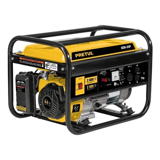 Planta Eléctrica A Gasolina 2500 W Pretul 26034
