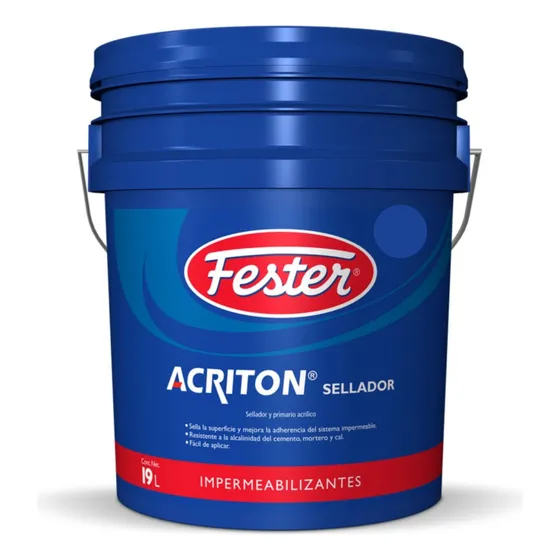 Fester Acriton Sellador 19l Color Blanco