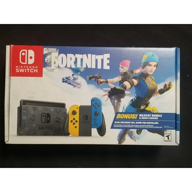 Consola Nintendo Switch 1.1 Versión Fortnite