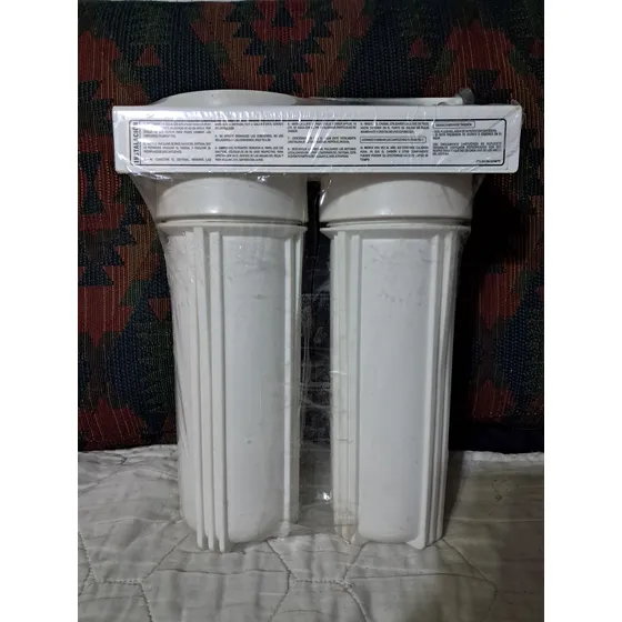 Filtro Purificador Doble Charger, Incluye Cartuchos Y Llave