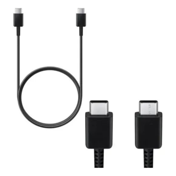 Cable Usb C-c 3.0 Ah 1 Mts Largo Total Tiucc02 Color Negro