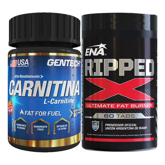 Ripped Max 60 Ena Quemador Grasa Abdominal Definitivo+ Dieta