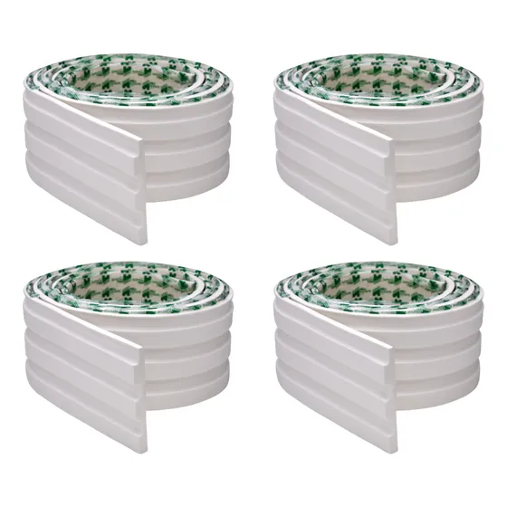 Revestimiento Meu Rodapé 4 Rollos Autoadhesivos 10cm X 2.5m.