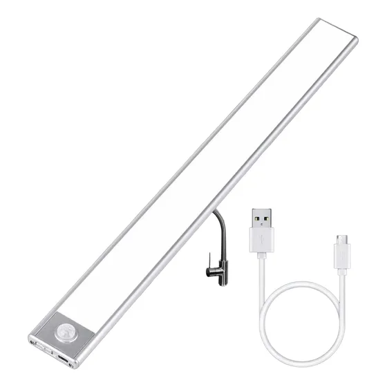 Luz Techo Con Sensor De Movimiento Hogar Cocina Recargable