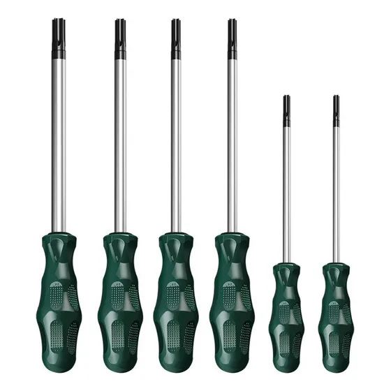Desarmador Hexagonal Torx C/agujero Central [t25 X 100 Mm]