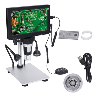 Microscopio De Soldadura, Pantalla Lcd Digital Hd De 7 Pulga Microscopio De Soldadura, Pantalla Lcd Digital Hd De 7 Pulga