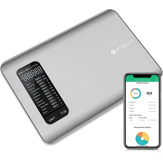 Balanza Peso Digital 3g A 5kg Cocina Con App Movil