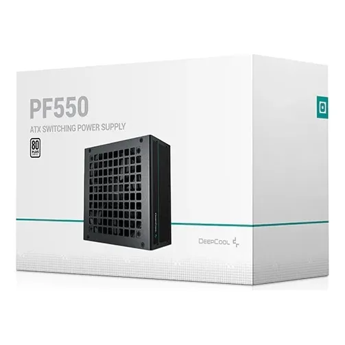 Fuente Deepcool 550w 80 Plus Color Negro