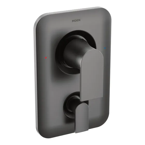 Grifo De Ducha Genta Posi-temp Matte Black Kit De Transferen