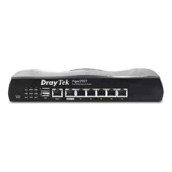 Router Draytek Vigor 2927 Vpn Doble Wan Gigalan