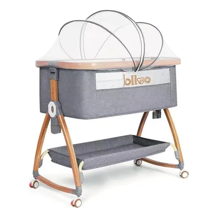 Cuna Corral Bebé Con Mosquitero + Colchon Confortable