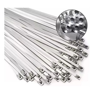 200 Piezas Cincho Metalico Acero Inoxidable 20cm Multiusos 200 Piezas Cincho Metalico Acero Inoxidable 20cm Multiusos