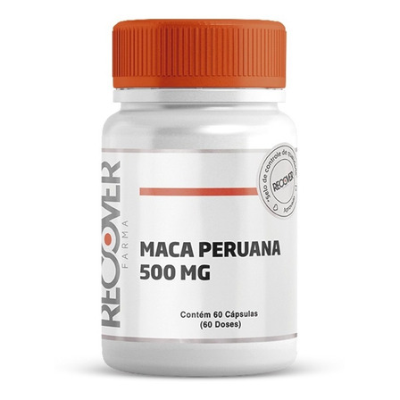 Maca Peruana Original 100% Natural 60 Cápsulas - Recover Maca Peruana Original 100% Natural 60 Cápsulas - Recover