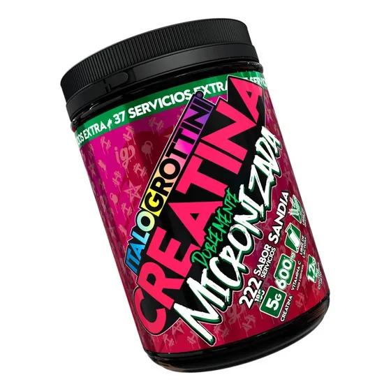Suplemento En Polvo Italo Grottini Monohidrato De Creatina Sabor Sandía X 1.2kg