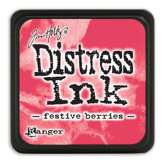 Tinta Para Estampar Mini 2,5x1,3cm, Bayas Festivas Ranger