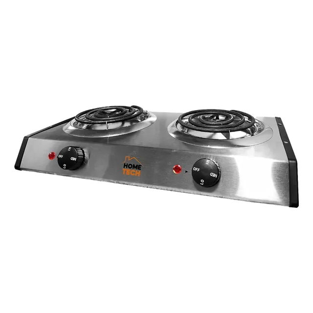 Cocina Hometech Electrica 2 Hornillas 2000w Ht010