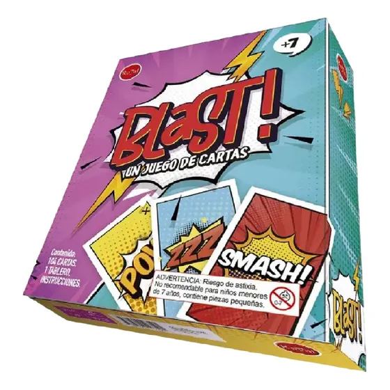 Juego De Mesa Blast Royal 104 Cartas Entretenimiento Grupal