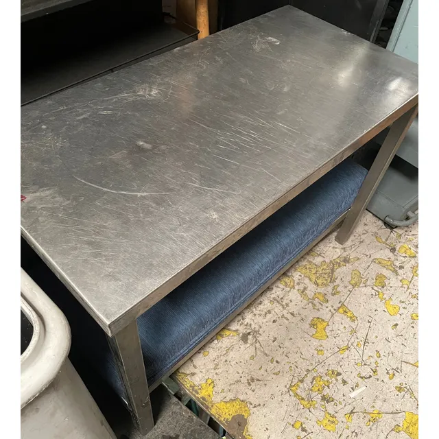 Mesa De Trabajo Industrial Mesón Acero Inoxidable