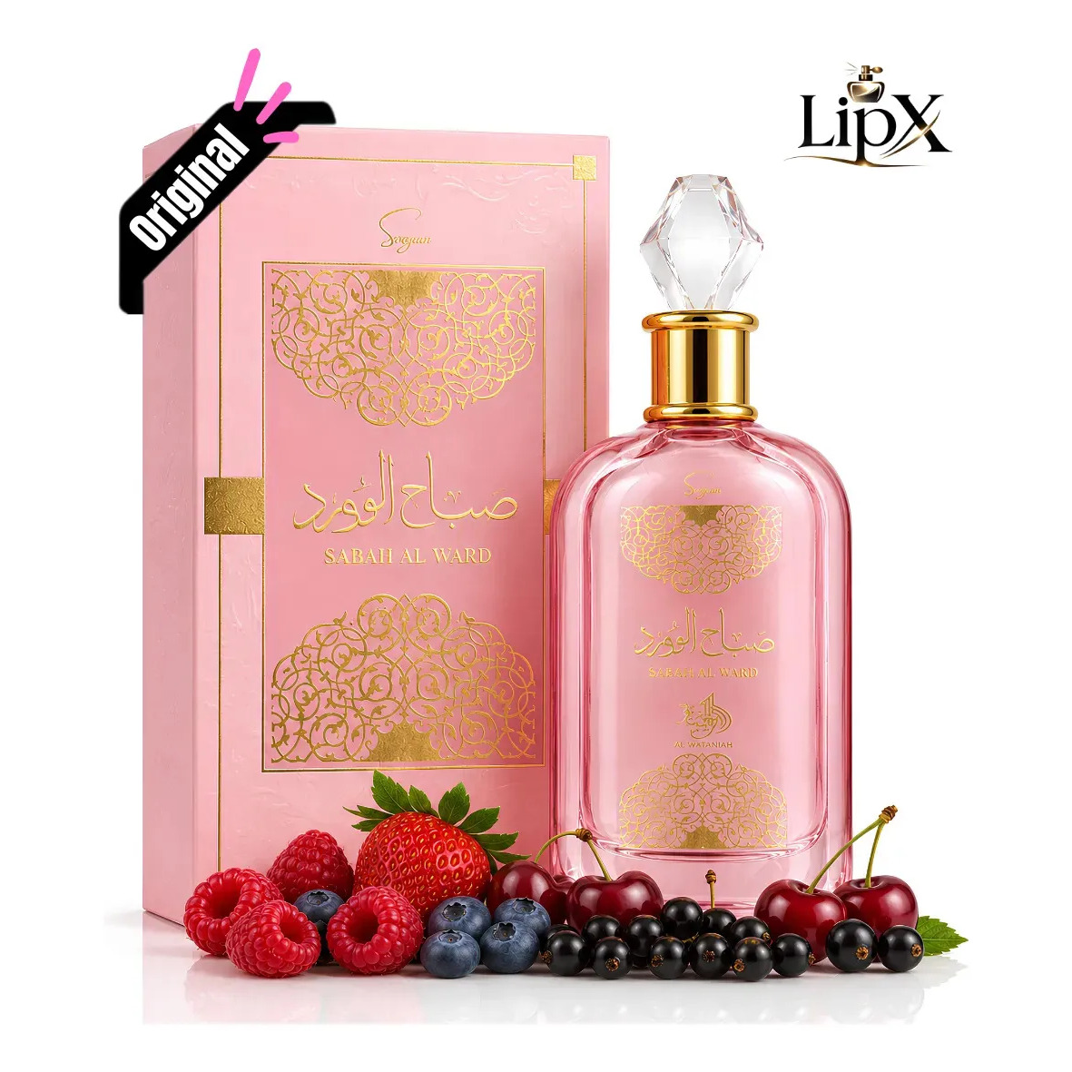 Perfume ÁRABE Sabah Al ward Sugar Original Feminino Eau de parfum