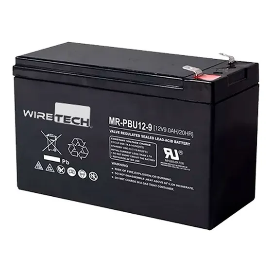 Bateria 12v 9ah Para Ups Pila 9amp Cerco Electrico 12v 9a