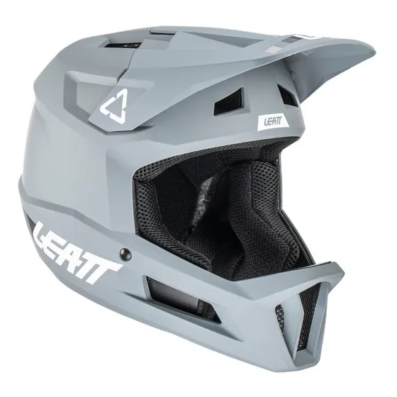 Capacete Leatt Mtb Gravity 1.0 Cinza Bike Adventure @#