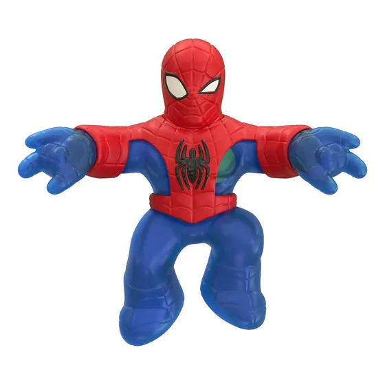 Figura De Juguete Spider-man Azul Estirado Goo Jit Zu 10.67