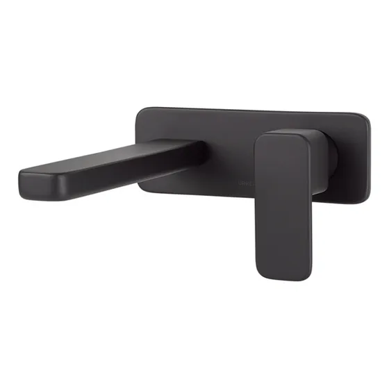 Monomando A Muro Para Lavabo Urrea Itua 9437ny.2 Negro Mate