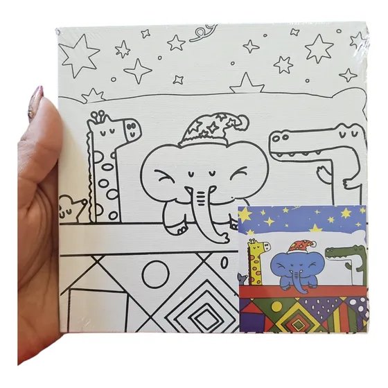 Set De Arte Infantil, Minibastidor, Atril, Pinturas Y Mas.