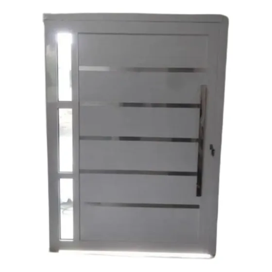 Porta De Alumínio De Correr 210x100 L - Leve