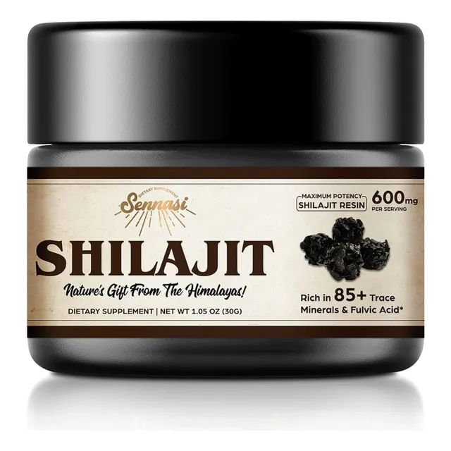 Shilajit Resina Del Himalaya 600 Mg 30gr