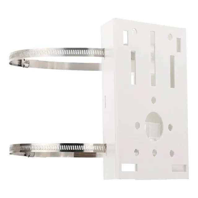 Soporte Chico Metálico De Cámara Para Poste Cctv 10kg