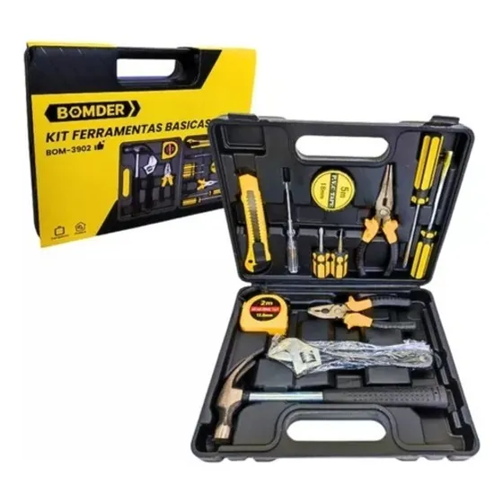 Kit De Ferramentas Maleta Com Jogo De Chaves Profissional