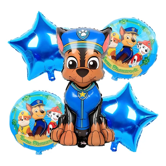 Set Globos Metalizados Varios Diseños Cumpleaños