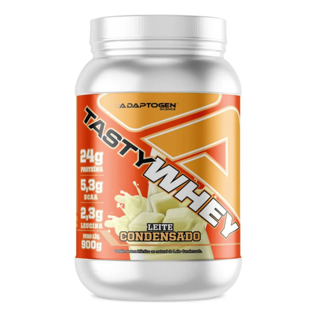 Whey Protein 3w 900g Sabor Leite Condensado Adaptogen Whey Protein 3w 900g Sabor Leite Condensado Adaptogen