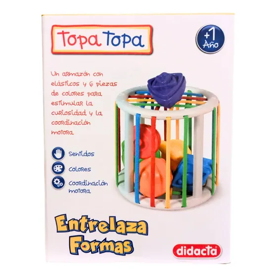 Juego Topa Topa Entrelaza Formas Didacta Desarrollo Motriz