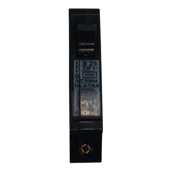 Automático Monofásico Curva B 25a 230v 6ka Saime