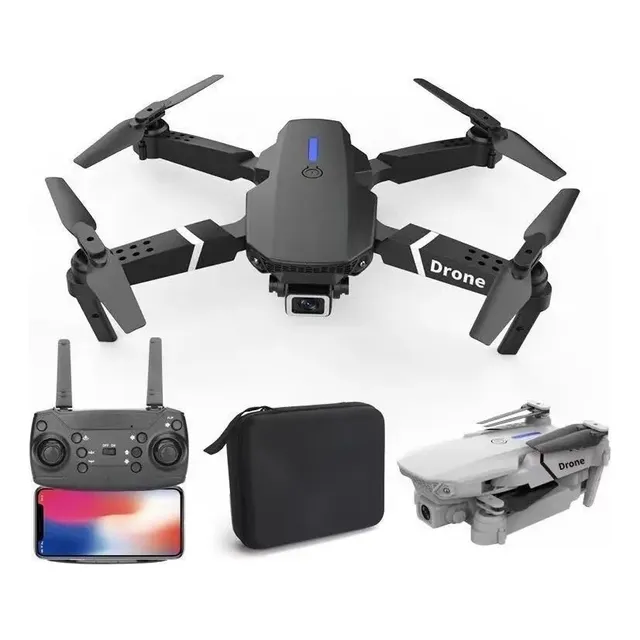 Mini Drone 1 Batería Dual Cámara Hd 2.4ghz Control Remoto