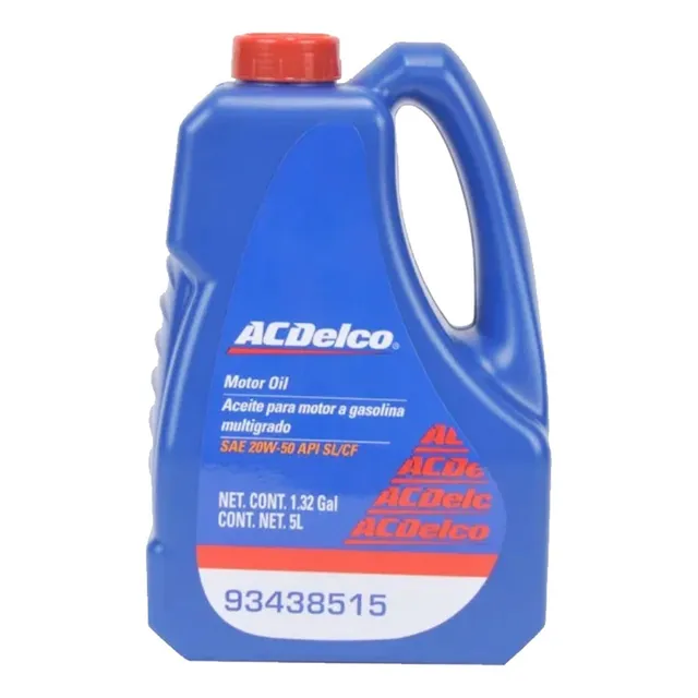 Aceite Multigrado Motor A Gasolina Garrafa 5l Sae 20w-50