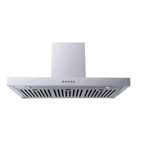 Campana Cocina Decorativa Gröner Inox 90cm Color Plateado
