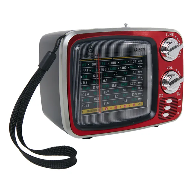 Rádio Bluetooth Som Vintage Retrô Am Fm Sw Usb Sd Aux P2