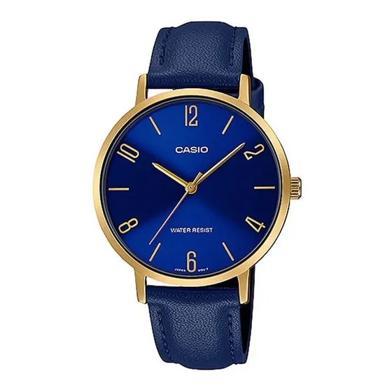 Reloj Casio Cuero Dama Ltp-vt01gl-2b Relojesymas