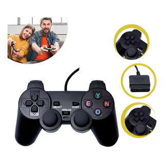 Controle Para Playstation 2 Ps2 Com Fio E AnalĂłgico Joystick Controle Para Playstation 2 Ps2 Com Fio E AnalĂłgico Joystick