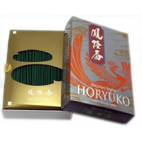 Incenso Senko Horyuko Japonês Budista 500 Bastonetes Fragrância Cedro