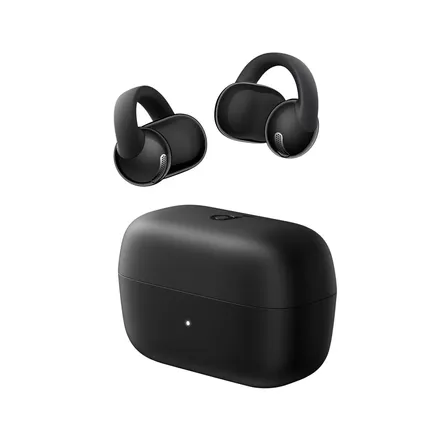 Fone De Ouvido Bluetooth Esportivo Soundcore C50i Open Ear Clip Sem Fio Microfone Com Cancelamento De Ruído Ia Em Chamadas Design Flexiclip Ajustável Graves Potentes Conforto Para Esportes Cor Preto