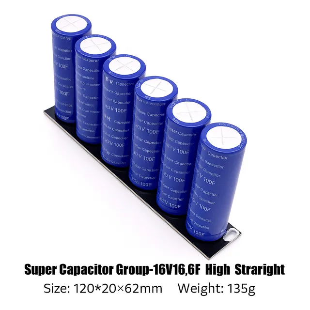 Super Condensador 16v 16f (6pcs 2.7v 100f) Guayaquil Alb12