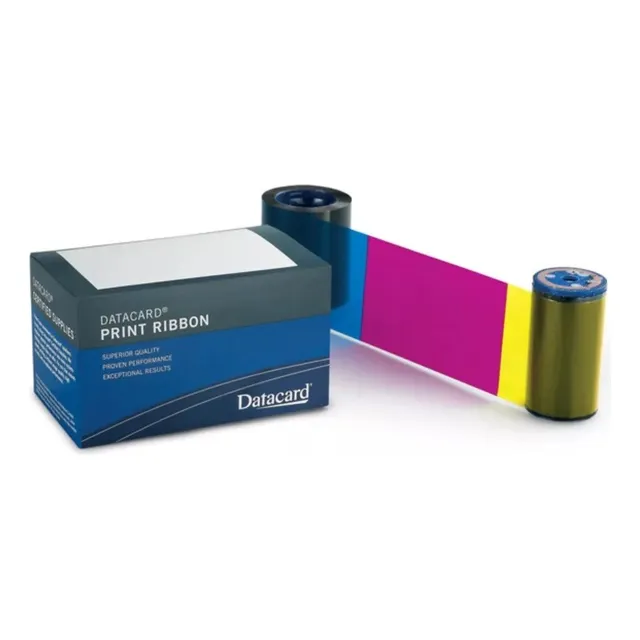 Cinta Ribbon Datacard Compatible Ymckt 500 Imagns 535000-003