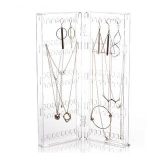 Porta Joias Em Acrílico Para Colares, Pulseiras E Brincos Porta Joias Em Acrílico Para Colares, Pulseiras E Brincos